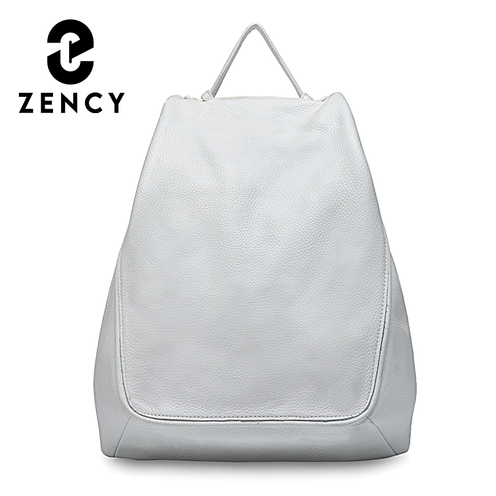 Leather Work Backpack - Zency Damen-Rucksack aus 100 % echtem