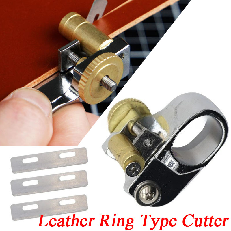 Leatherworking Equipment - 1pc Leder Ring Typ Cutter Einstellbare
