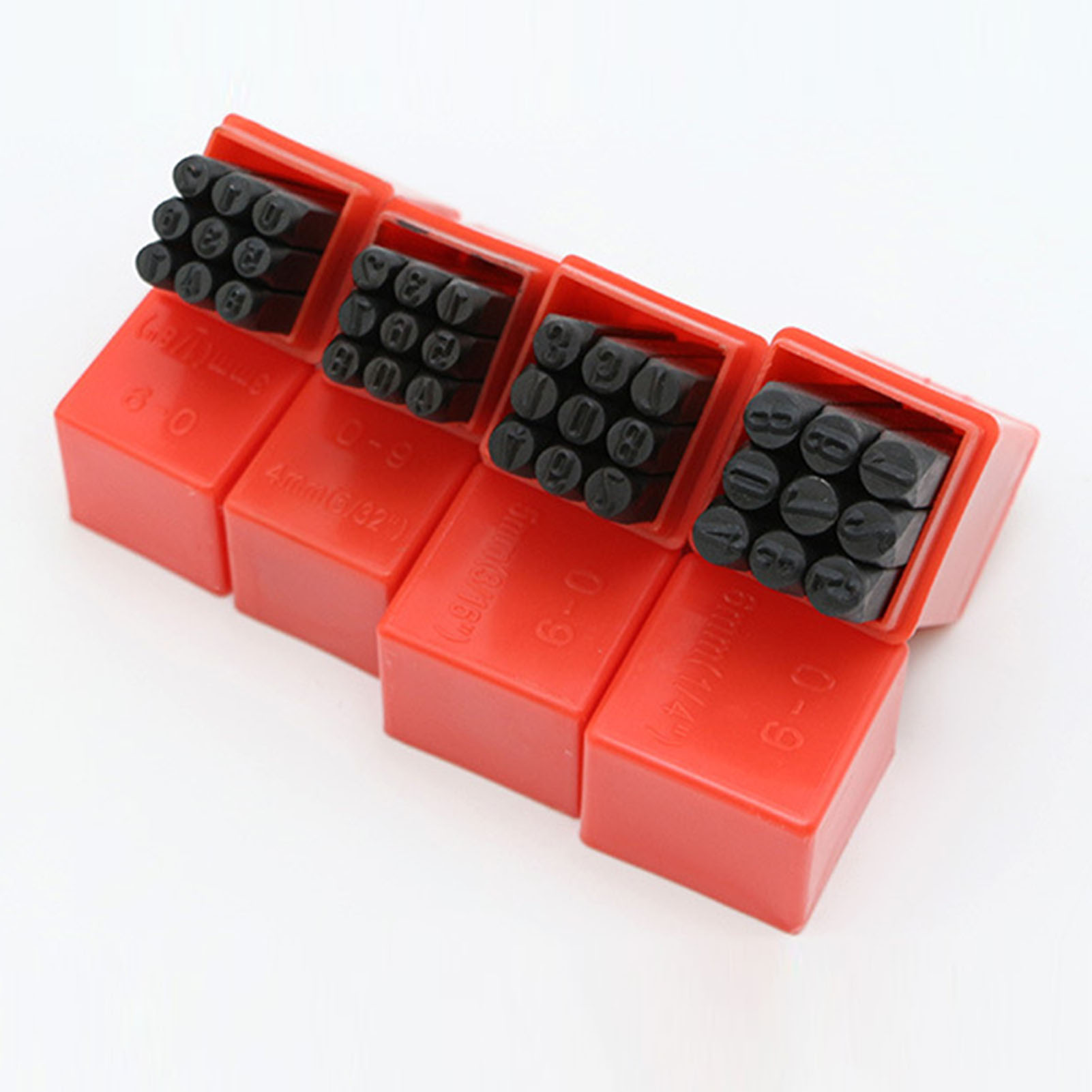 Leather Stamp Set - Zahl Brief Stempel Stahl Stempel mit