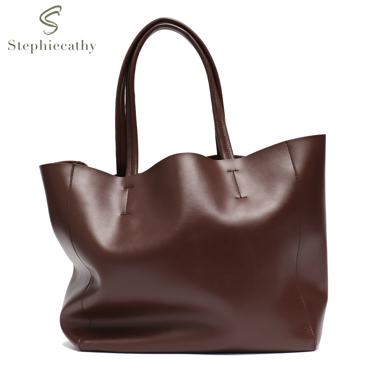 Leatherwork Designs - Große Kapazität-Tragetasche für Damen, modisch, echtes