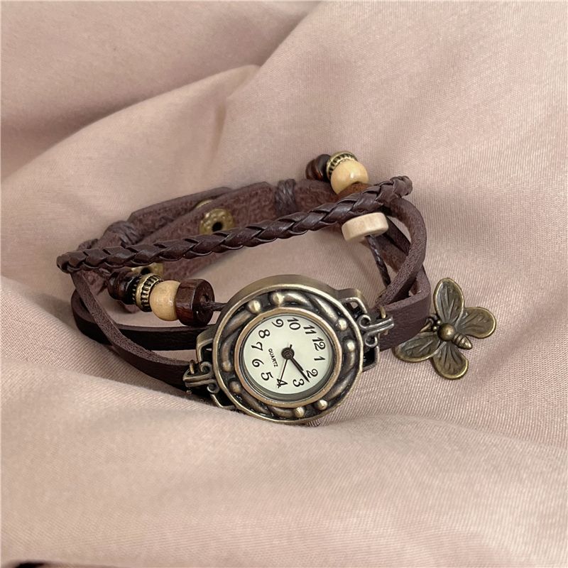 Leatherworking Equipment - Xiaoxiang Modische Retro-Armbanduhr für Studentinnen, Ins