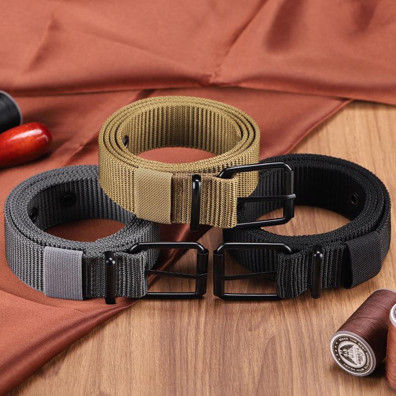 Herren-Gürtel aus porösem Canv – Leatherwork Eyelets Bewertung und Preis