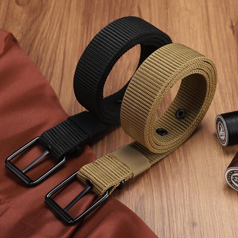 Herren-Gürtel aus porösem Canv – Leatherwork Eyelets Bewertung und Preis
