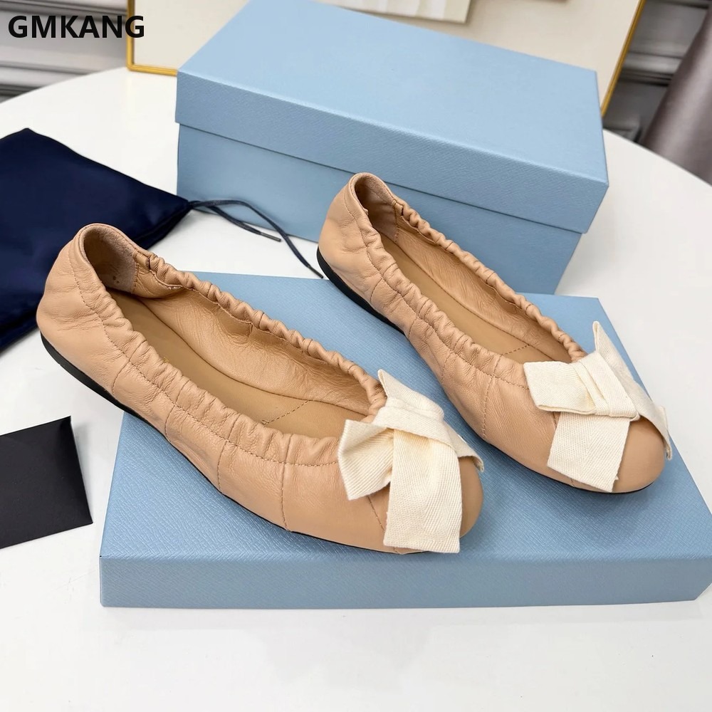 Damen Ballerinas mit Schleife  – Leather Work Dress Bewertung und Preis