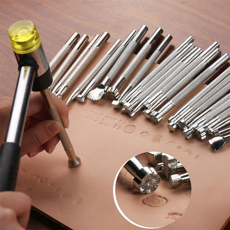 20-teiliges Leder-Stempelset L – Leather Stamp Set Bewertung und Preis