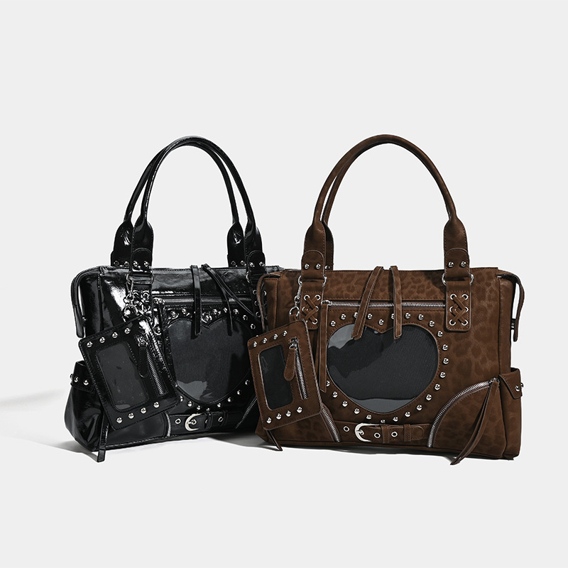 Punk-Leopardenmuster-Nieten-Mo – Leatherwork Rivets Bewertung und Preis