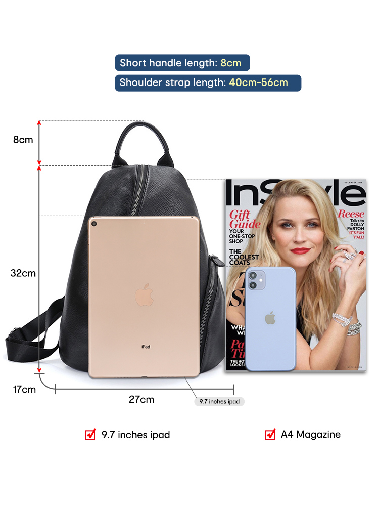 Zency Damen-Rucksack aus echte – Leather Work Backpack Bewertung und Preis