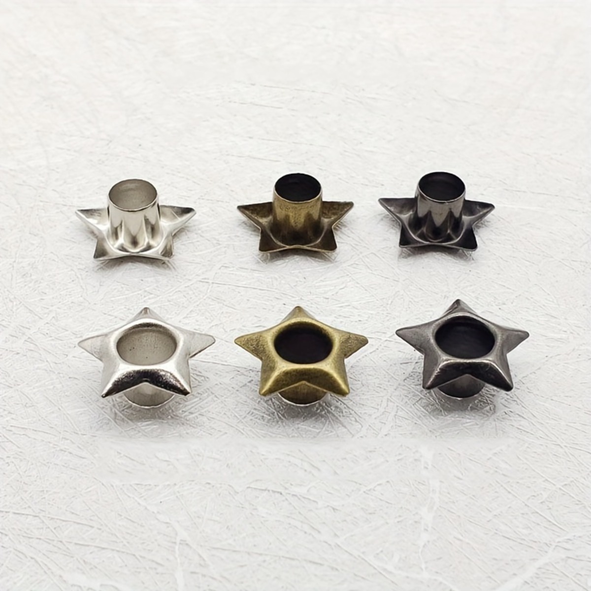 20PCS Sternförmige Ösen 5mm Me – Leatherwork Eyelets Bewertung und Preis