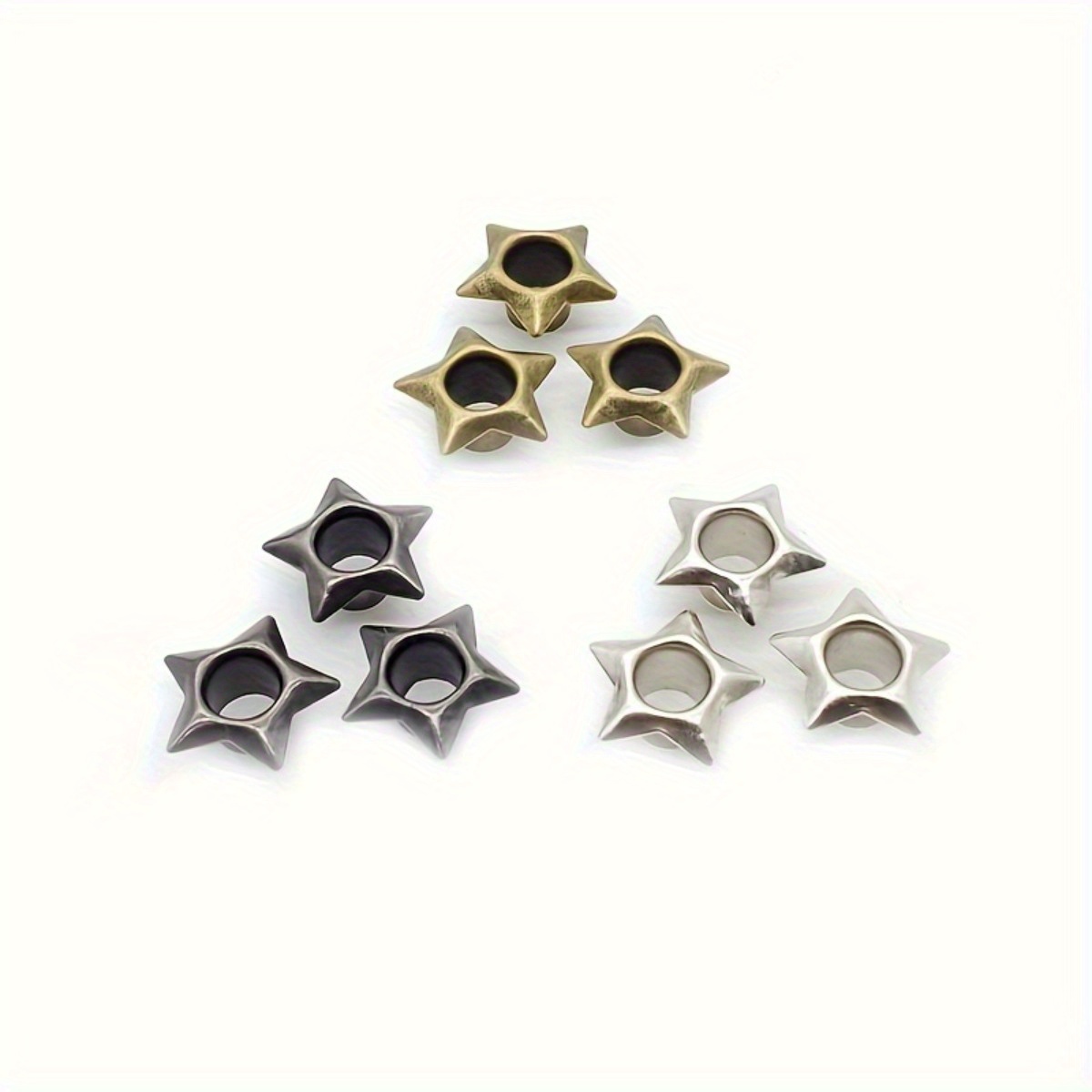 20PCS Sternförmige Ösen 5mm Me – Leatherwork Eyelets Bewertung und Preis