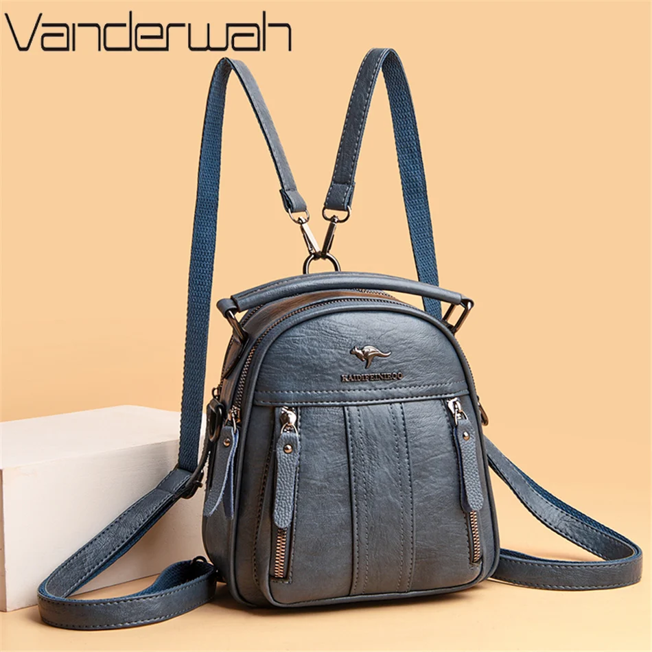4-in-1-Lederrucksäcke, multifu – Leather Work Backpack Bewertung und Preis