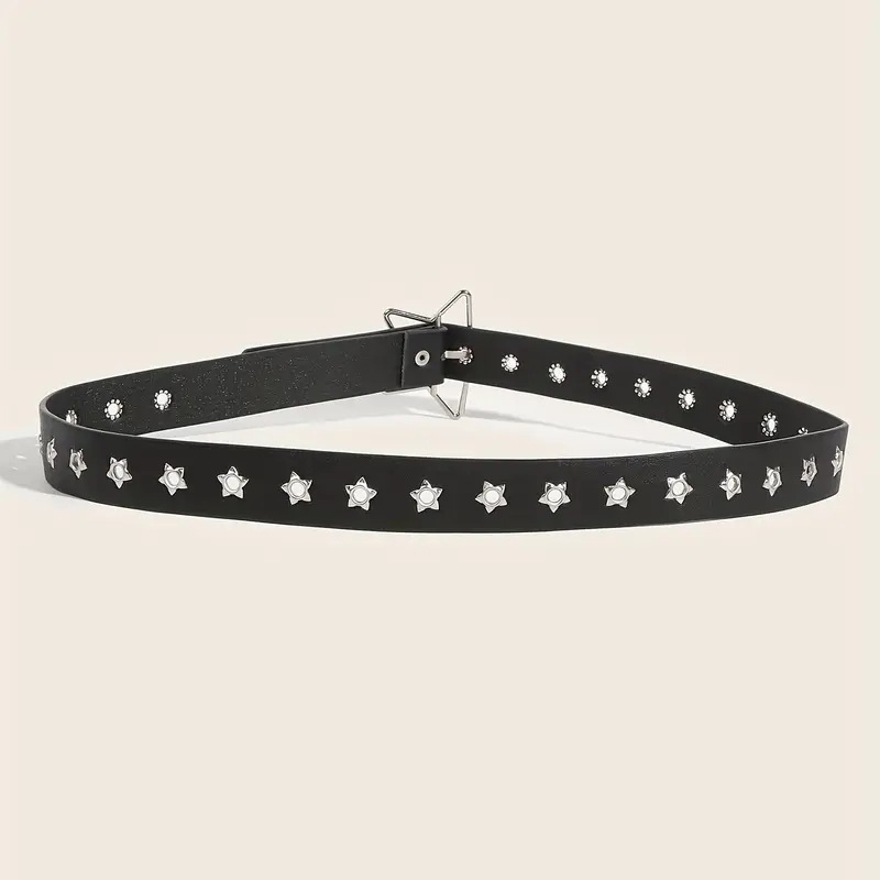 Y2K Punk Star Eyelet Schwarzer – Leatherwork Eyelets Bewertung und Preis