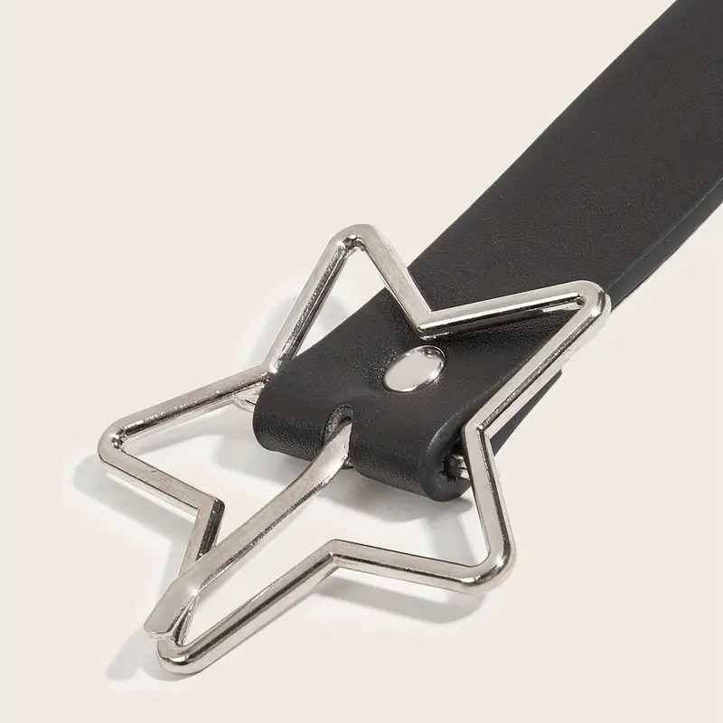 Y2K Punk Star Eyelet Schwarzer – Leatherwork Eyelets Bewertung und Preis