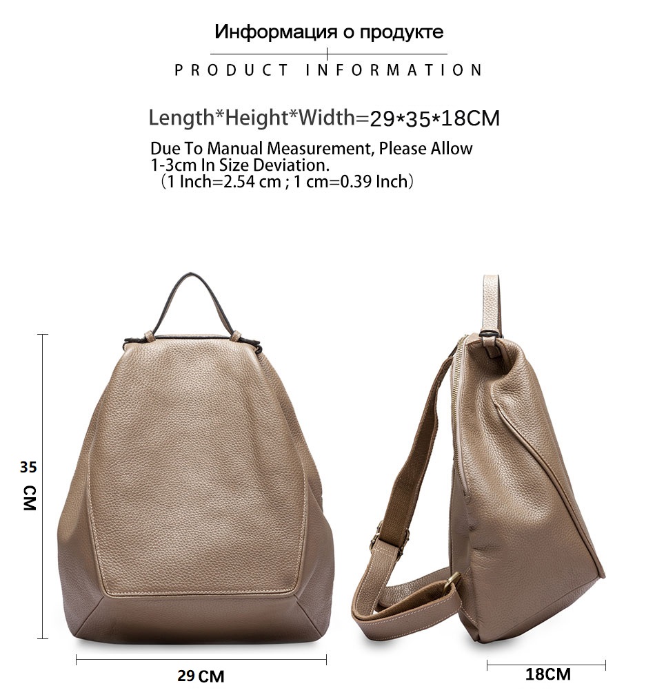 Zency Damen-Rucksack aus 100 % – Leather Work Backpack Bewertung und Preis