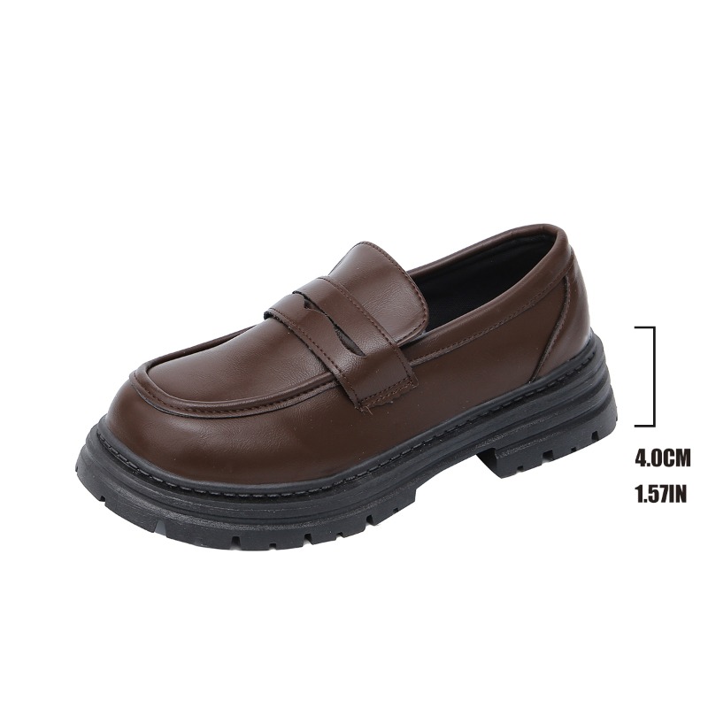 Braune Damen-Loafer aus Leder  – Leather Work Dress Bewertung und Preis