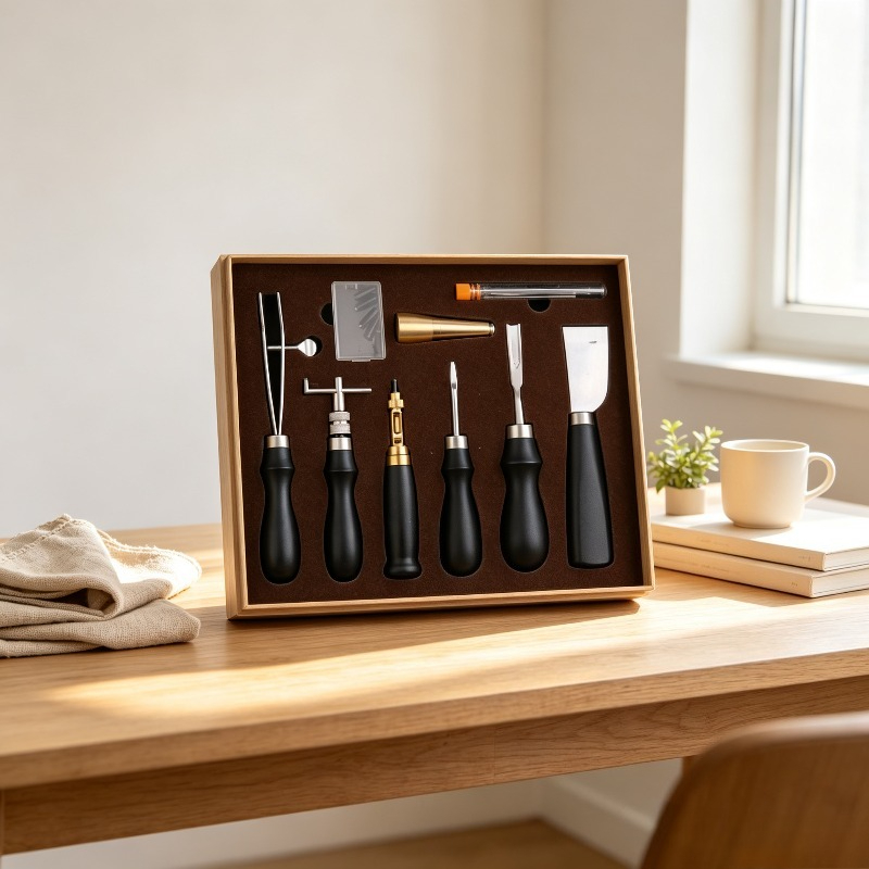Komplettes Leder-Handnähset, P – Leatherwork For Beginners Bewertung und Preis