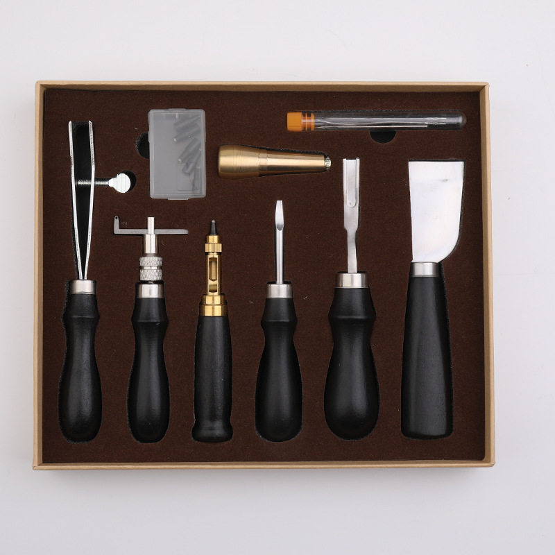 Komplettes Leder-Handnähset, P – Leatherwork For Beginners Bewertung und Preis