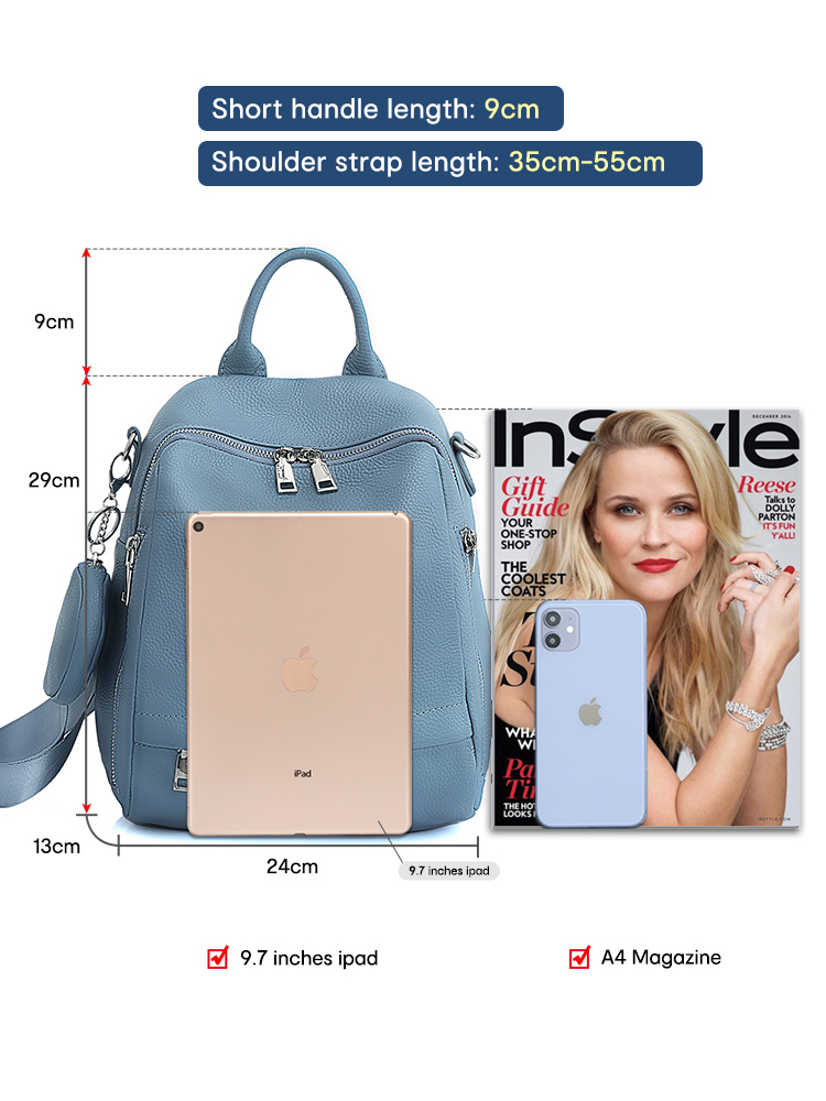 Zency Damen-Rucksack aus echte – Leather Work Backpack Bewertung und Preis