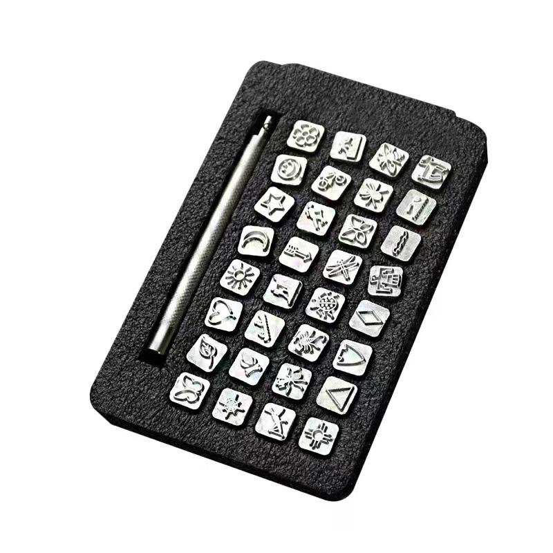 32 teile/satz Stahl Sterben Me – Leather Stamp Set Bewertung und Preis