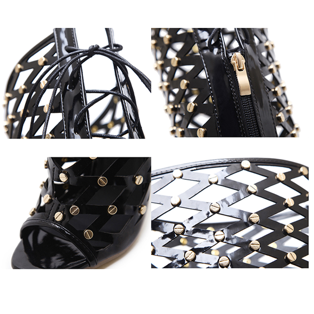 Damen Frühling/Sommer Neue Nie – Leatherwork Rivets Bewertung und Preis