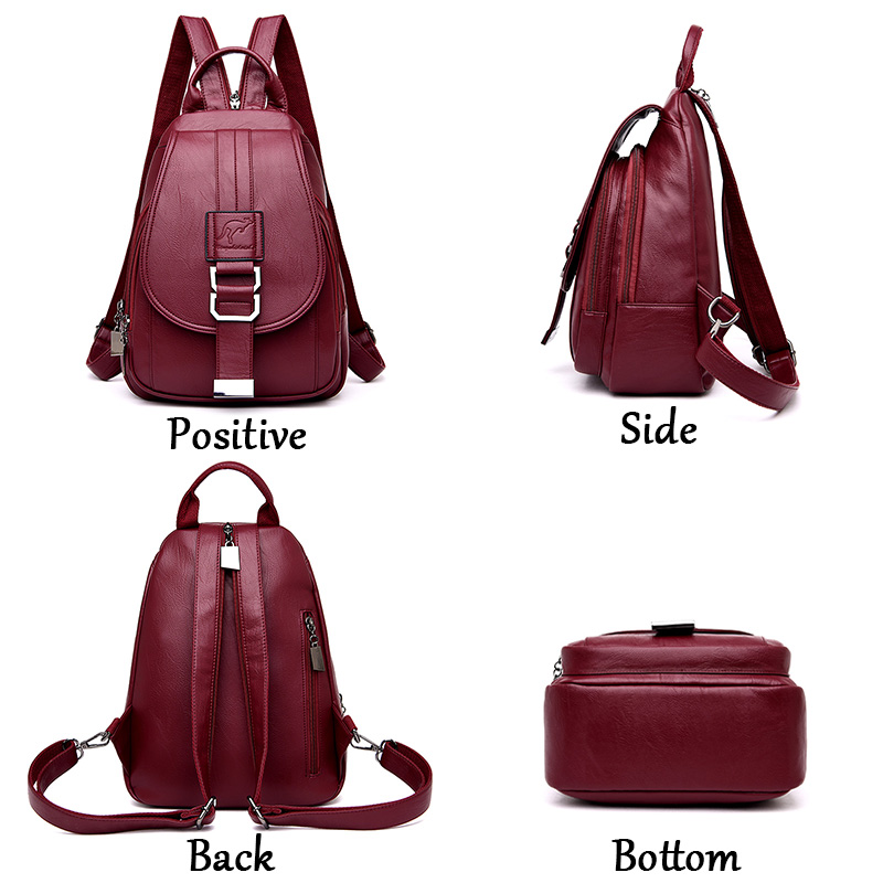HEIßER 6 Farbe Frauen Rucksäck – Leather Work Backpack Bewertung und Preis