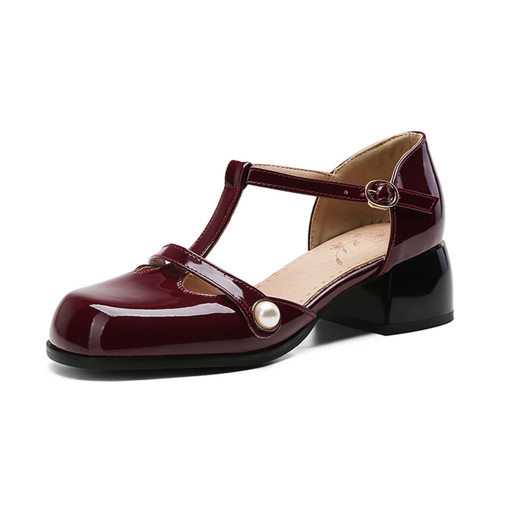 Dicke High-Heel-Sandalen für D – Leather Work Dress Bewertung und Preis
