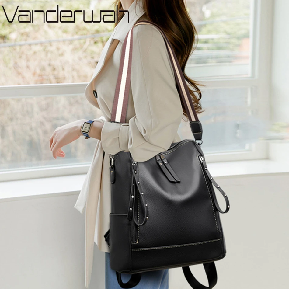 Marke Luxus Rucksäcke Weichem  – Leather Work Backpack Bewertung und Preis