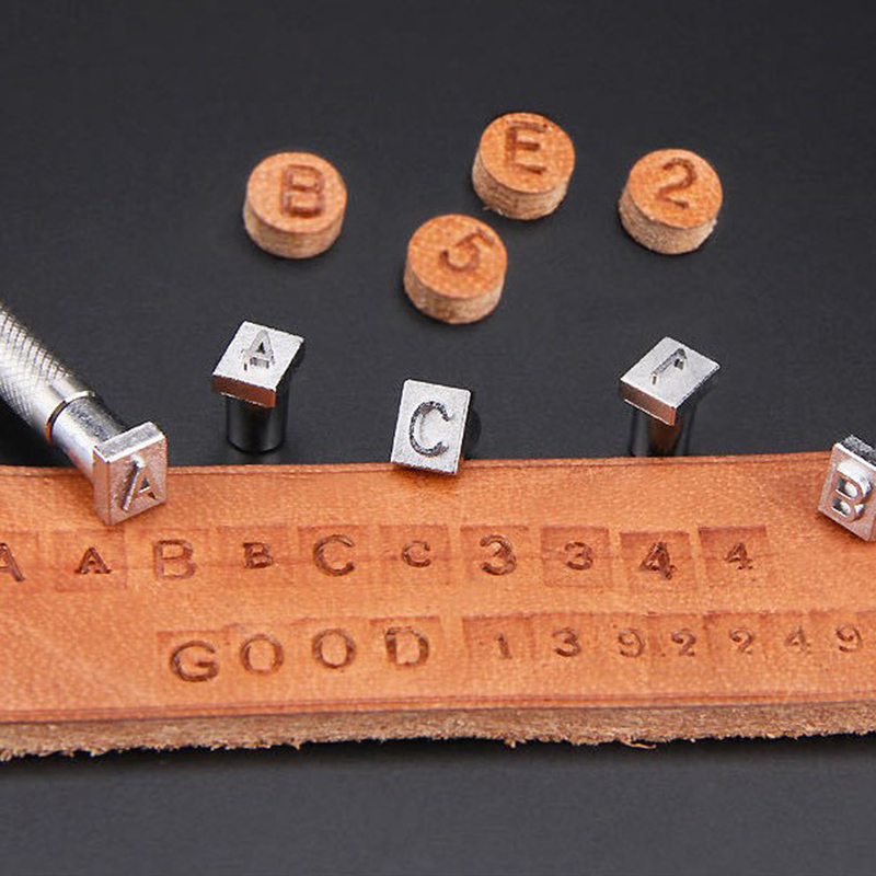 36 stücke Stahl Alphabet Buchs – Leather Stamp Set Bewertung und Preis