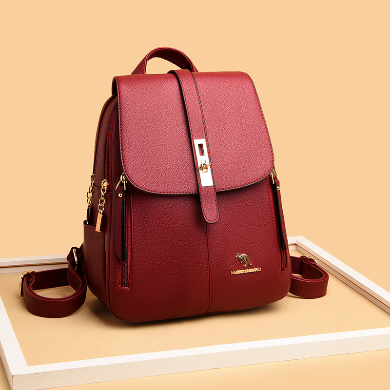 Luxus Frauen Leder Rucksäcke f – Leather Work Backpack Bewertung und Preis