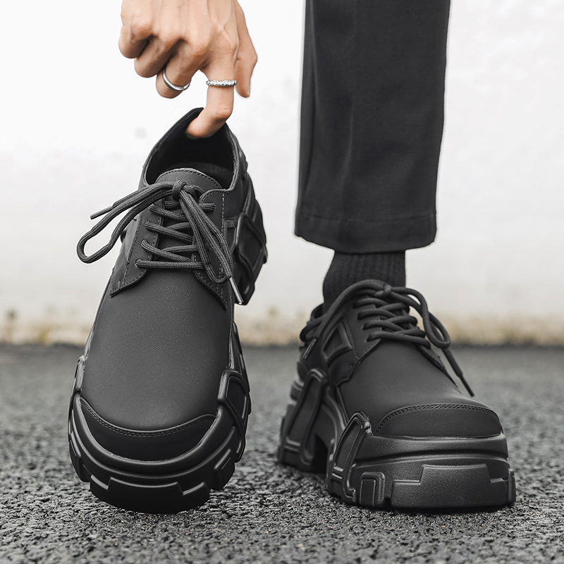 Männer Plattform Lederschuhe f – Leather Work Dress Bewertung und Preis