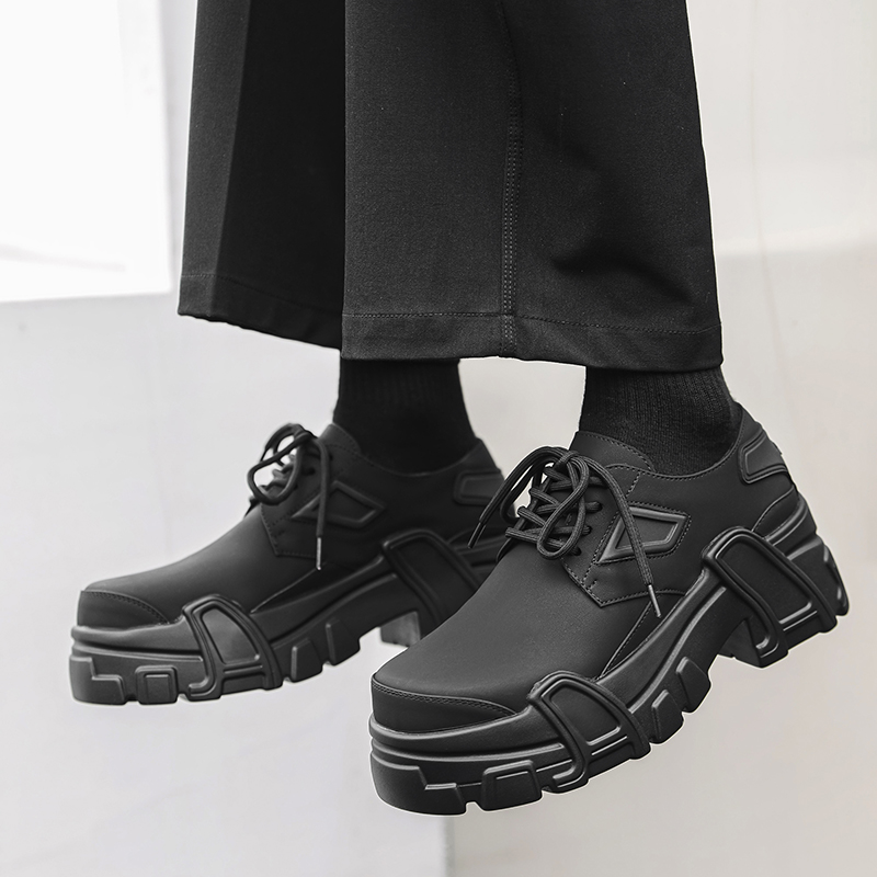 Männer Plattform Lederschuhe f – Leather Work Dress Bewertung und Preis