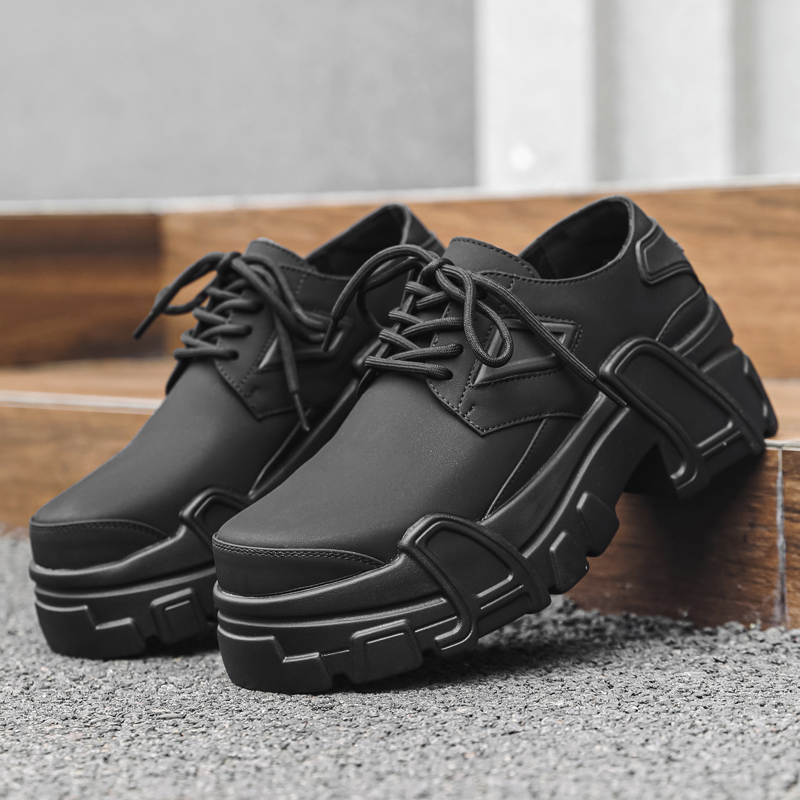 Männer Plattform Lederschuhe f – Leather Work Dress Bewertung und Preis