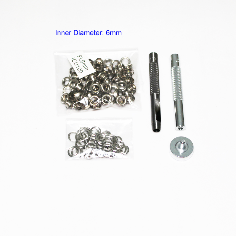4 mm-14 mm 100 Set Silber Öse  – Leatherwork Eyelets Bewertung und Preis