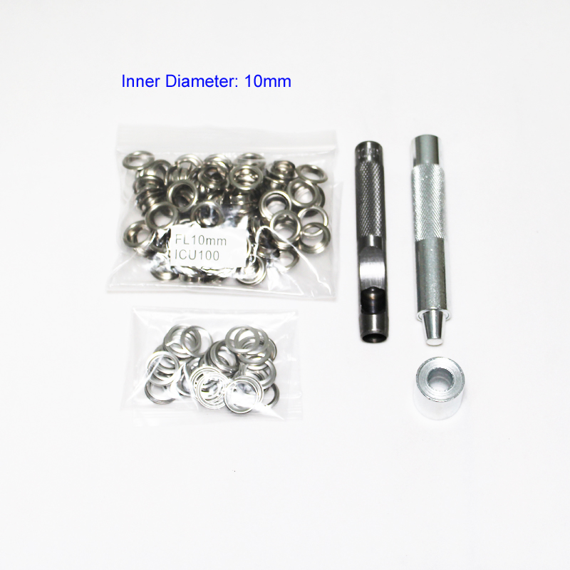 4 mm-14 mm 100 Set Silber Öse  – Leatherwork Eyelets Bewertung und Preis