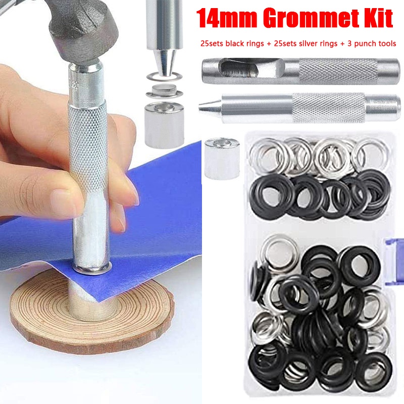 Öse Zangen Tool Kit mit 50sets – Leatherwork Eyelets Bewertung und Preis