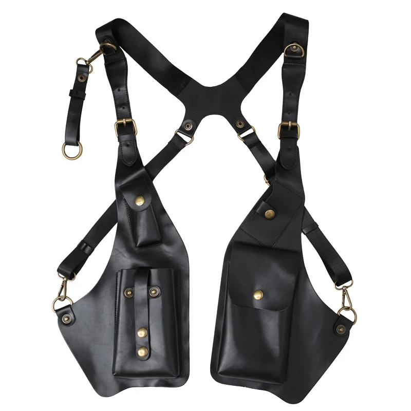 Männer Frauen Steampunk Vintag – Leatherwork Rivets Bewertung und Preis