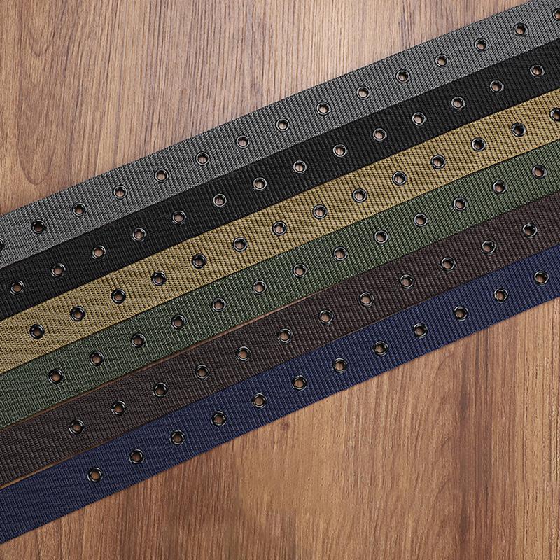 Herren-Gürtel aus porösem Canv – Leatherwork Eyelets Bewertung und Preis