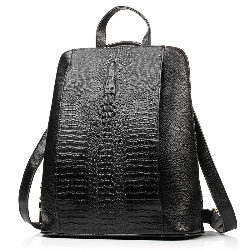 Zency Damen-Rucksack aus Kroko – Leather Work Backpack Bewertung und Preis