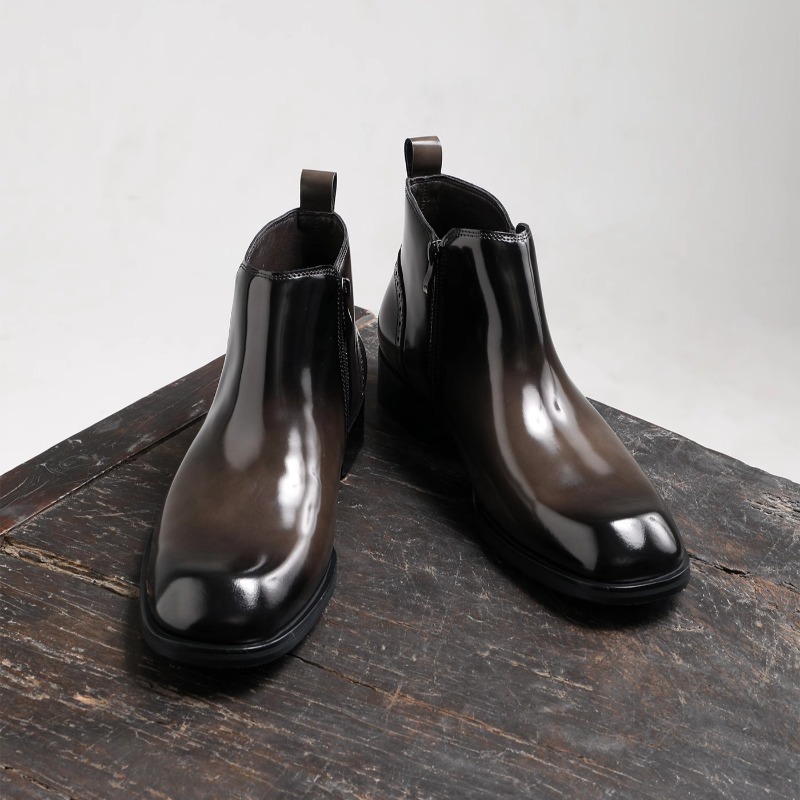 Britische Herren Chelsea Boots – Leather Work Dress Bewertung und Preis